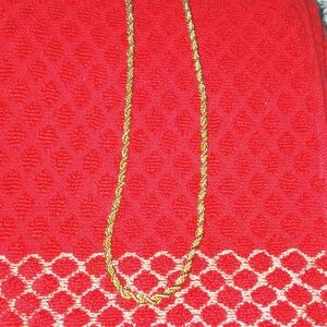 20 Inch Gold Rope Chain